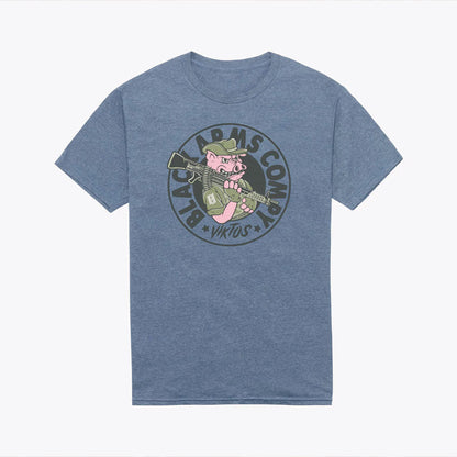VIKTOS The Pig Tee Navy Heather-Tactical Source LLC