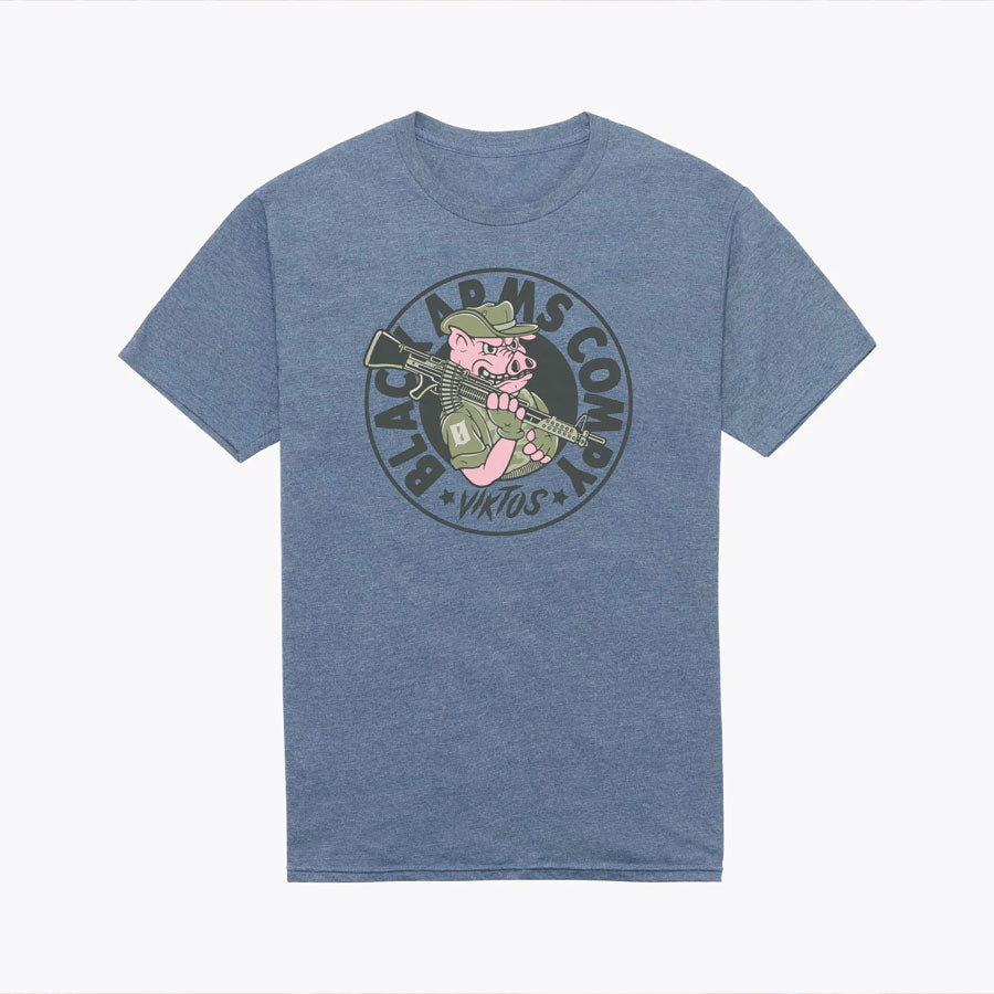VIKTOS The Pig Tee Navy Heather-Tactical Source LLC