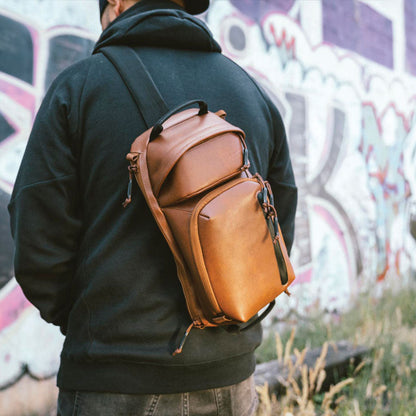 VIKTOS Upscale 3 Leather Sling Bag-Tactical Source LLC