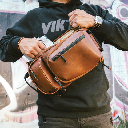 VIKTOS Upscale 3 Leather Sling Bag-Tactical Source LLC