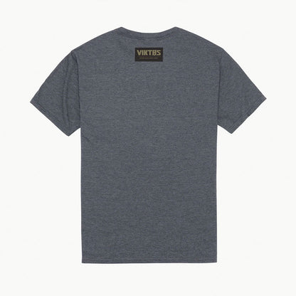 VIKTOS V Shooter Tee Charcoal Heather-Tactical Source LLC