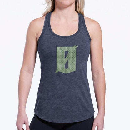 VIKTOS Womens Gametime Racerback Tank Navy-Tactical Source LLC