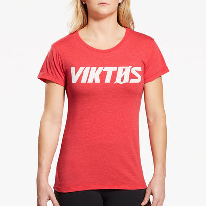 VIKTOS Womens Tack Top Tee Red Heather-Tactical Source LLC