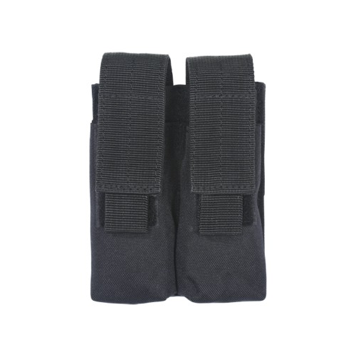 Voodoo Tactical Double Pistol Mag Pouch - Black-Tactical Source LLC