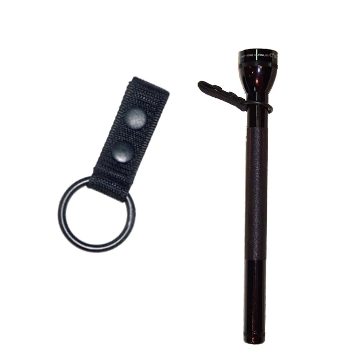 VTS Tactical Duty Gear Baton Flashlight Ring-Tactical Source LLC