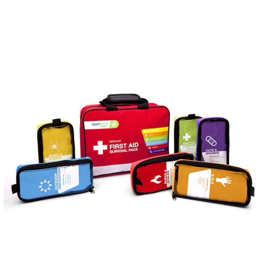 Warrior Medical FASTAID Modular Survival Pack First Aid Kit Soft Pack-Tactical Source LLC