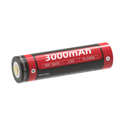 Weltool UB18-30P Micro USB rechargeable 3000mAh 18650 Li-ion battery-Tactical Source LLC