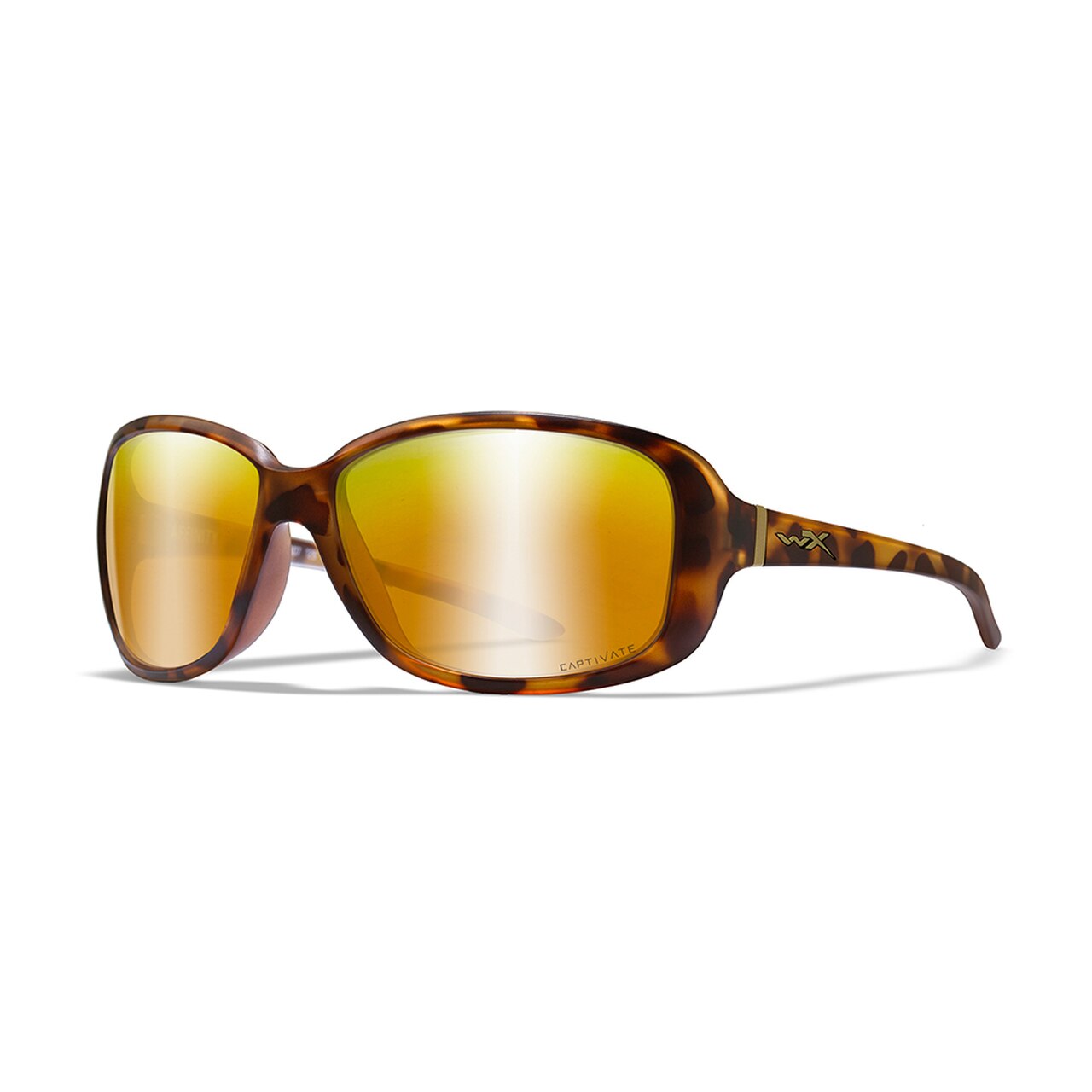 Wiley X Affinity Sunglasses Polarised Bronze Lens Matte Demi Frame-Tactical Source LLC