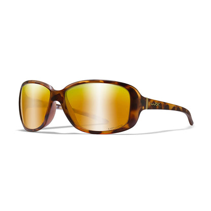 Wiley X Affinity Sunglasses Polarised Bronze Lens Matte Demi Frame-Tactical Source LLC
