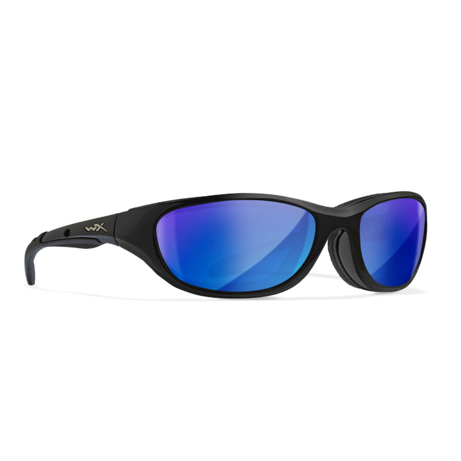 Wiley X AirRage Captivate Polarised Blue Lens w/ Gloss Black Frame-Tactical Source LLC