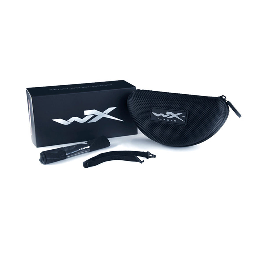 Wiley X Brick Sunglasses Clear Lens w/ Matte Black Frame-Tactical Source LLC