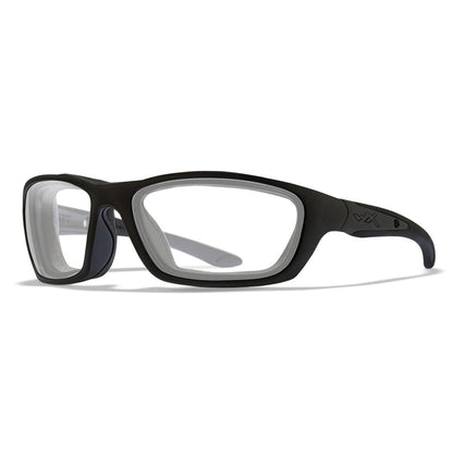 Wiley X Brick Sunglasses Clear Lens w/ Matte Black Frame-Tactical Source LLC