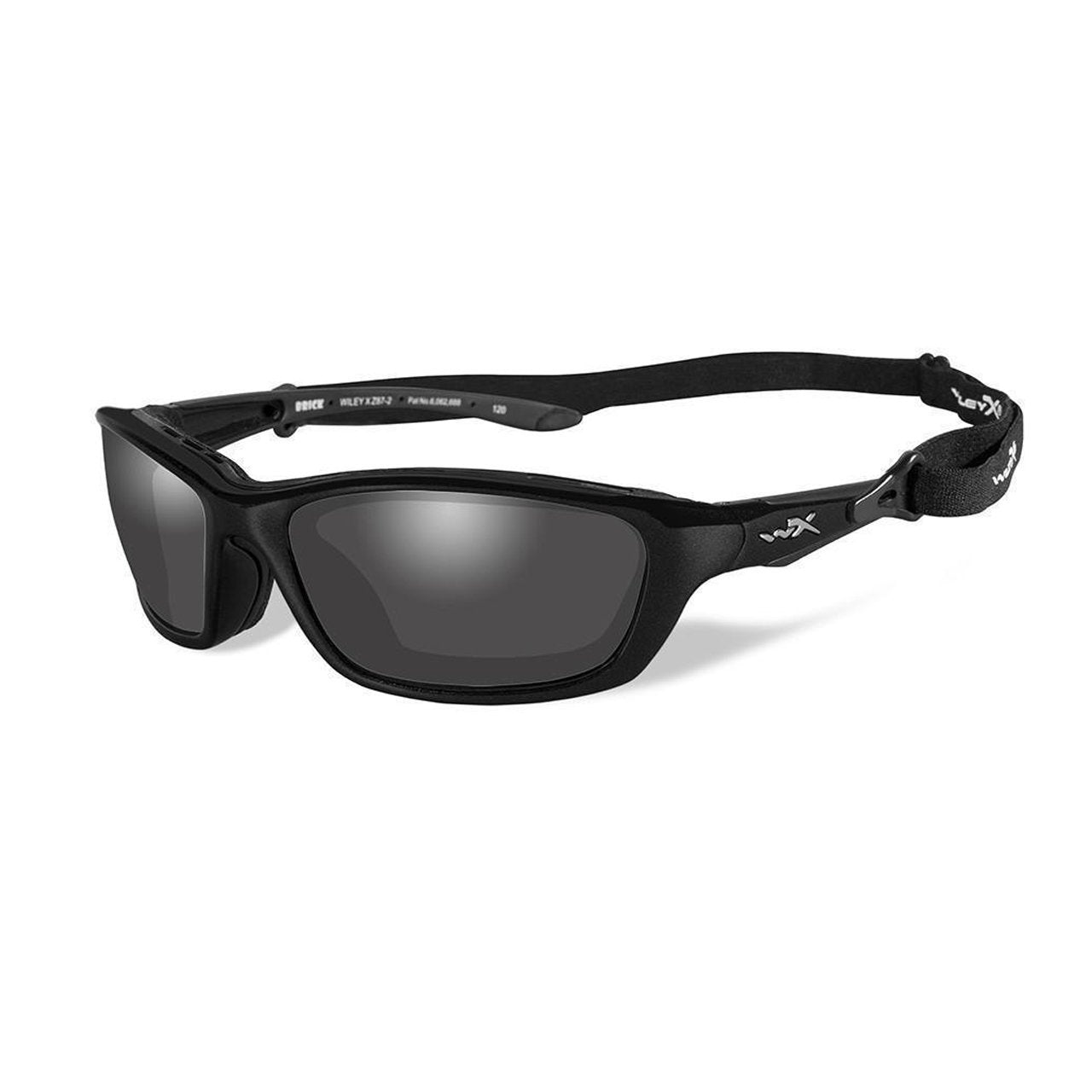 Wiley X Brick Sunglasses Smoke Grey Lens Matte Black Frame-Tactical Source LLC