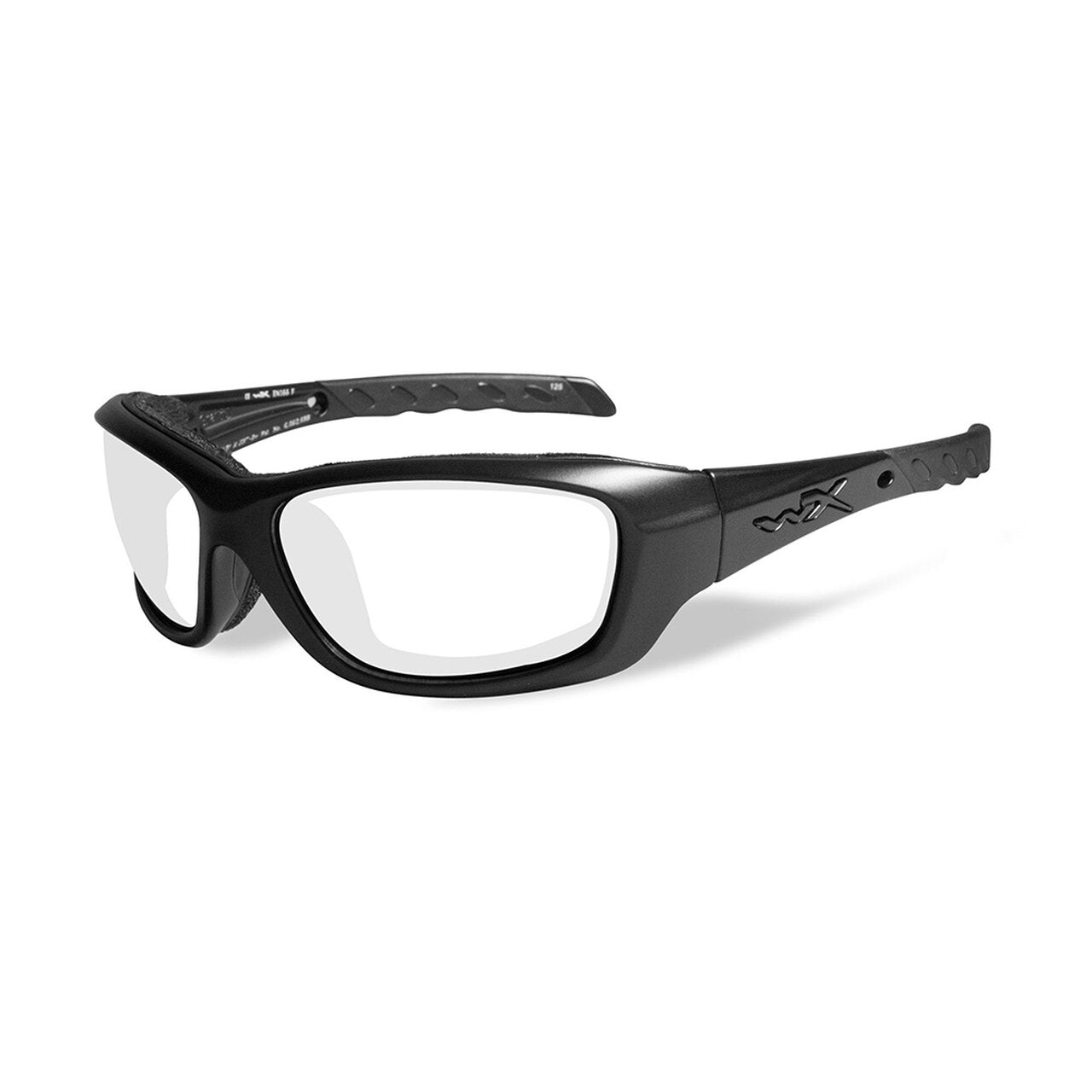 Wiley X Gravity Clear Lens Matte Black Frame-Tactical Source LLC