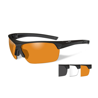 Wiley X Guard Three Lens Matte Black Frame-Tactical Source LLC