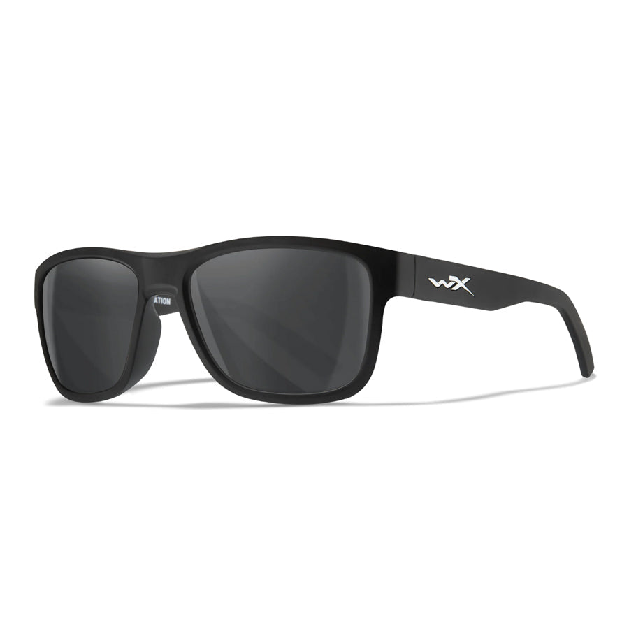 Wiley X Ovation Captivate Grey Lens w/ Matte Black Frame-Tactical Source LLC