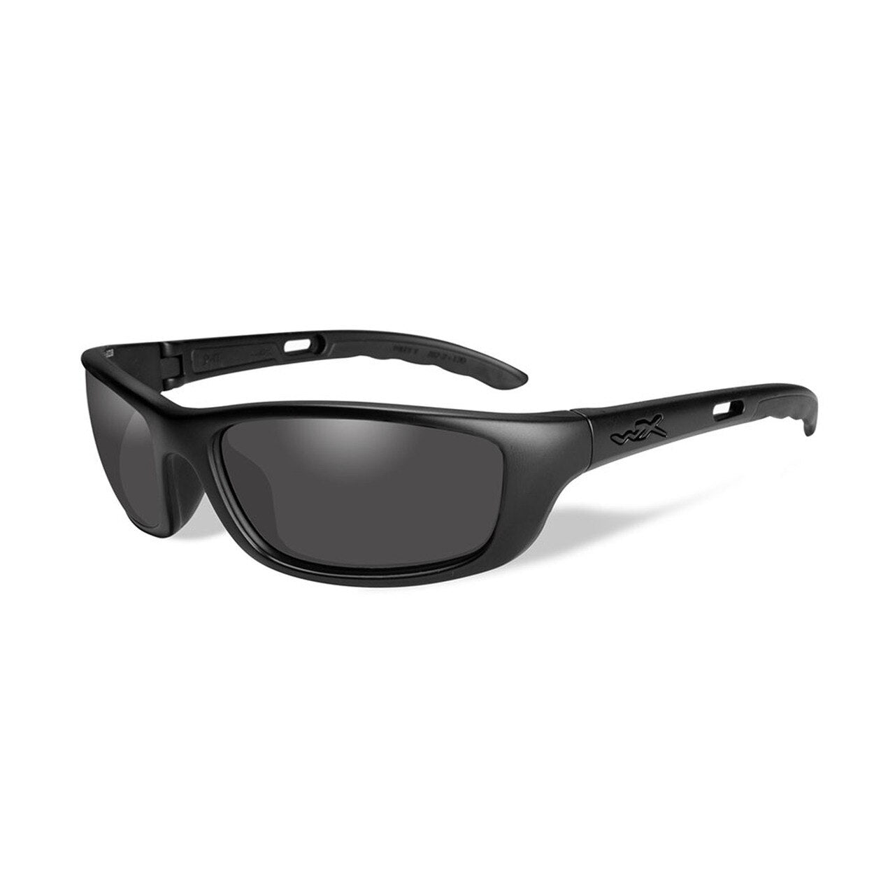 Wiley X P17M Sunglasses Smoke Grey Lens Matte Black Frame-Tactical Source LLC
