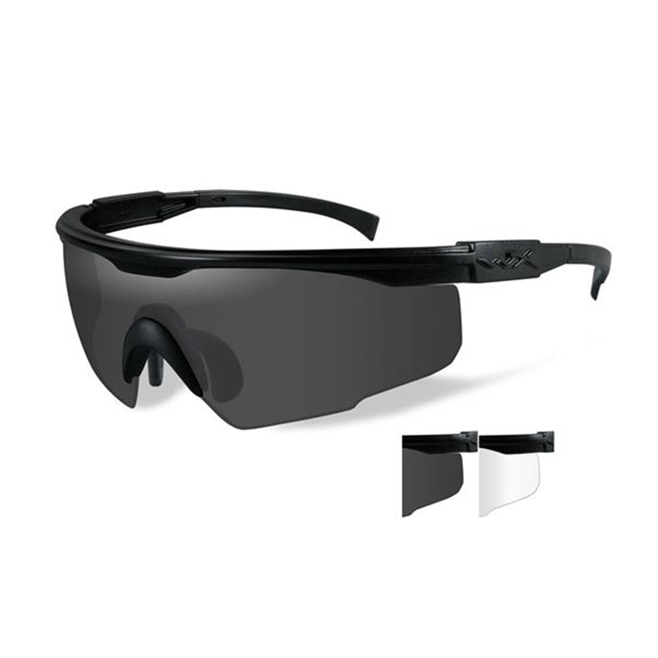 Wiley X PT-1SC Two Lens Matte Black Frame-Tactical Source LLC