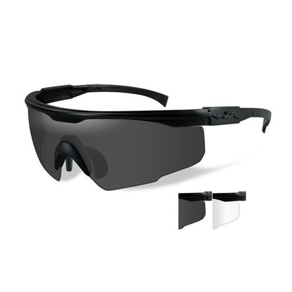Wiley X PT-1SC Two Lens Matte Black Frame-Tactical Source LLC