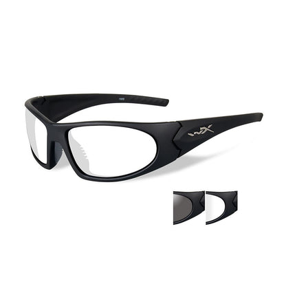 Wiley X Romer 3 Sunglasses Two Lens Matte Black Frame-Tactical Source LLC