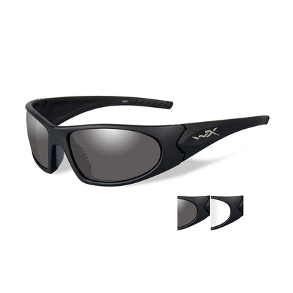 Wiley X Romer 3 Sunglasses Two Lens Matte Black Frame-Tactical Source LLC