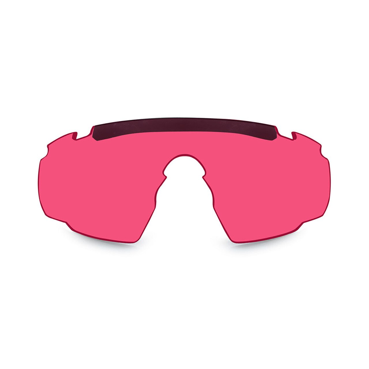 Wiley X Saber Advanced Eyeshield Vermillion Three Lens Matte Black Frame-Tactical Source LLC