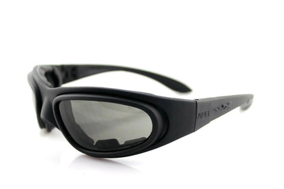 Wiley X SG1 Goggles Sunglasses Two Lens Black Frame-Tactical Source LLC