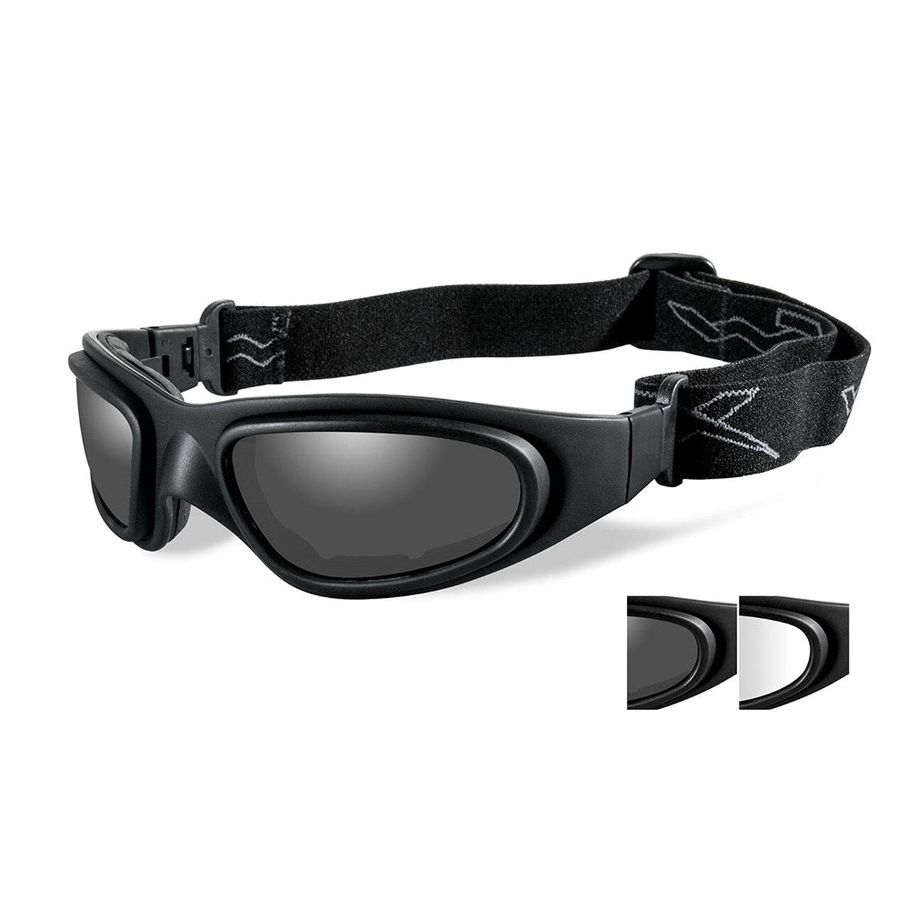 Wiley X SG1 Goggles Sunglasses Two Lens Black Frame-Tactical Source LLC