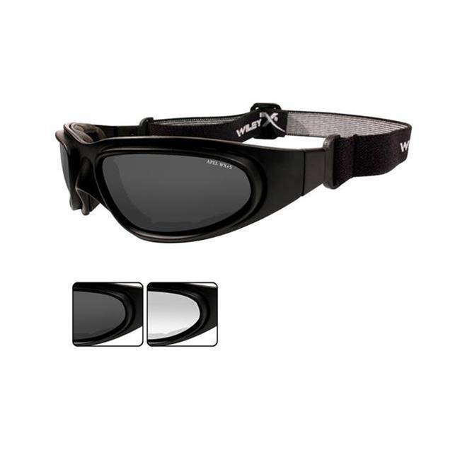 Wiley X SG1 Goggles Sunglasses Two Lens Black Frame-Tactical Source LLC