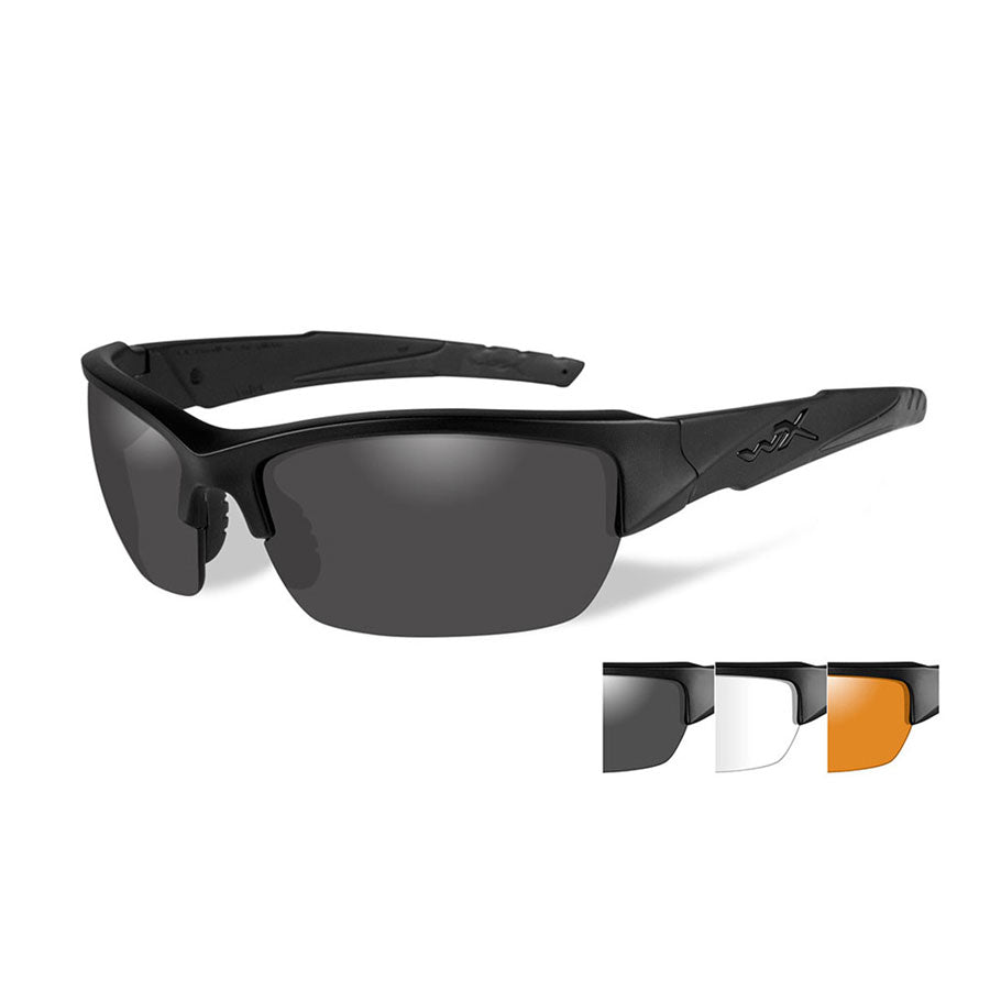 Wiley X Valor 2.5 Three Lens with Matte Black Frame-Tactical Source LLC