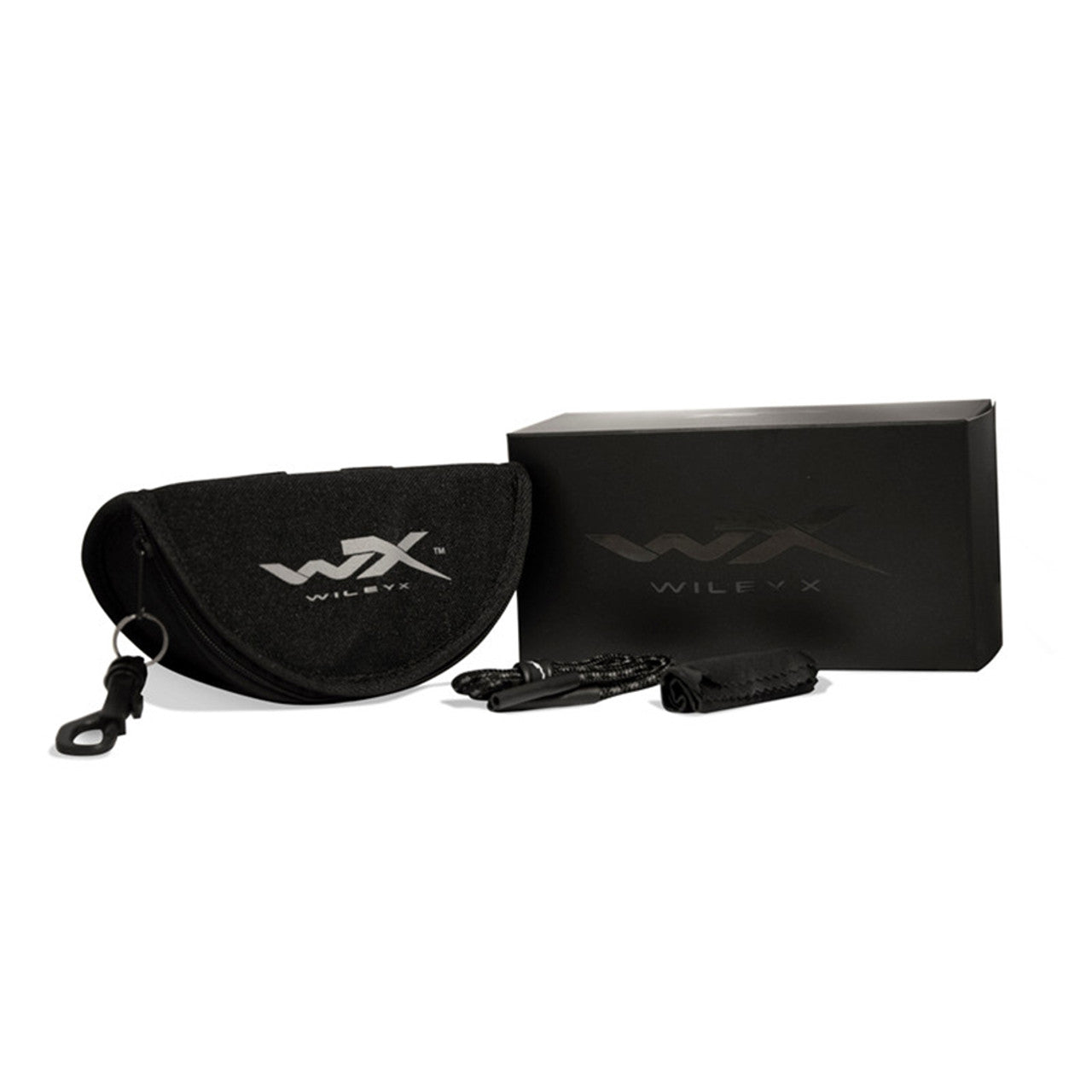 Wiley X Vapor 2.5 Three Lens System - Grey, Polarised Grey and Clear Lens with 2 Frames-Tactical Source LLC