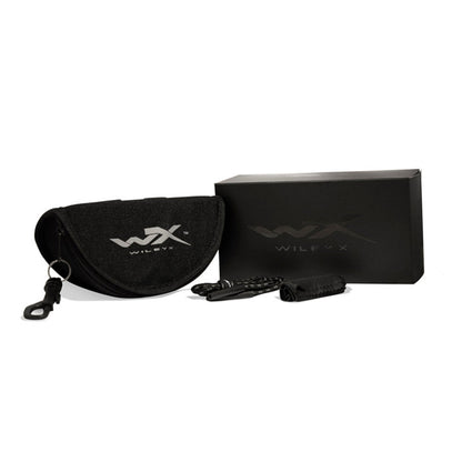 Wiley X Vapor 2.5 Three Lens System - Grey, Polarised Grey and Clear Lens with 2 Frames-Tactical Source LLC