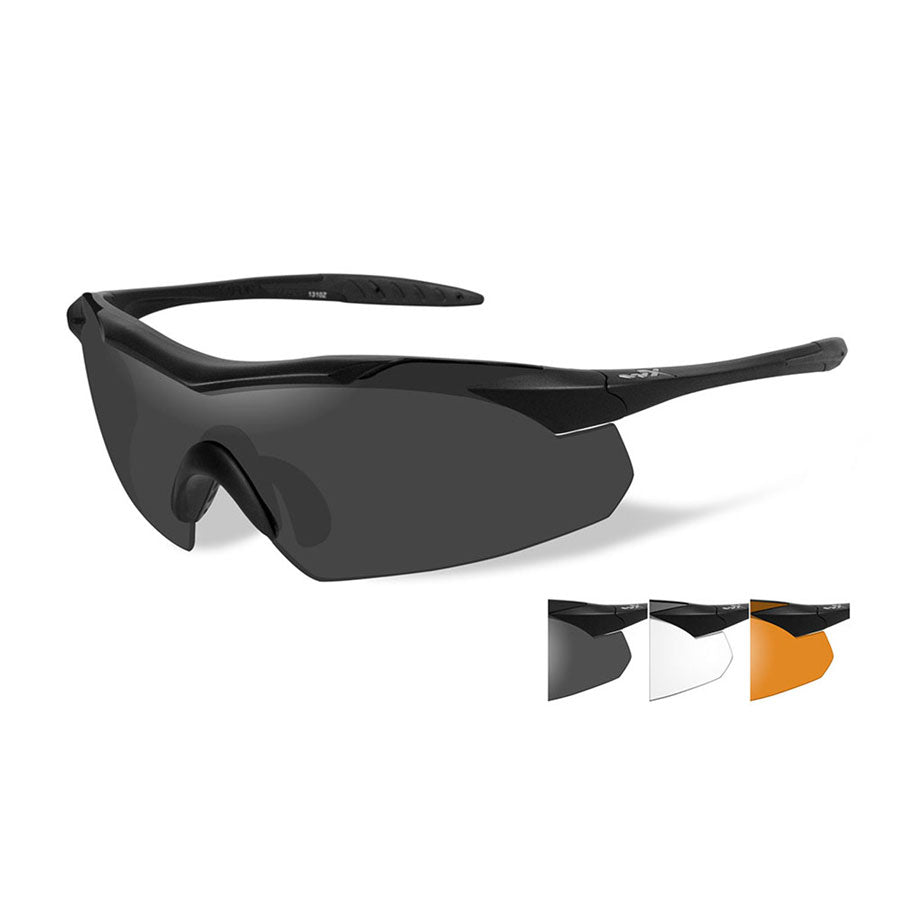 Wiley X Vapor 2.5 Three Lens with Matte Black Frame-Tactical Source LLC