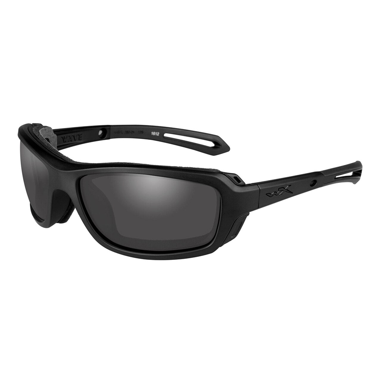 Wiley X Wave Sunglasses Smoke Grey Matte Black Frame-Tactical Source LLC