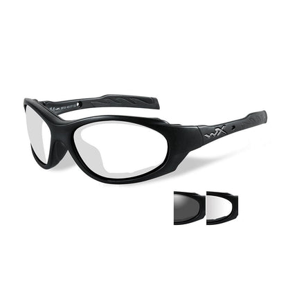 Wiley X XL1 Sunglasses Two Lens Matte Black Frame-Tactical Source LLC