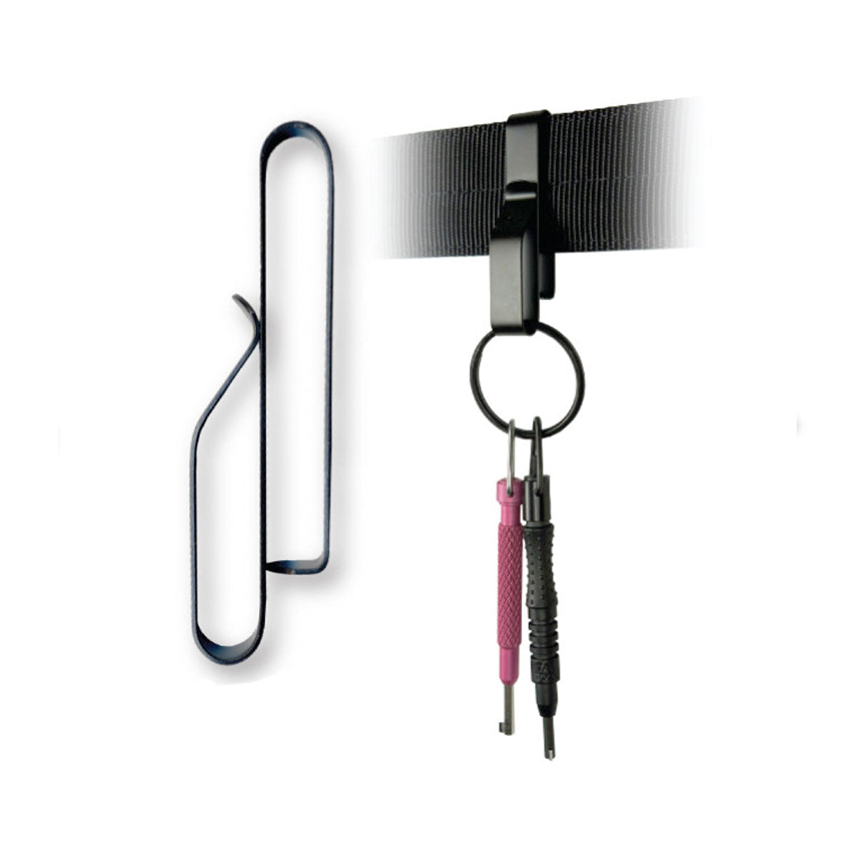 Zak Tool ZT52 Low Profile Key Ring Holder Black-Tactical Source LLC
