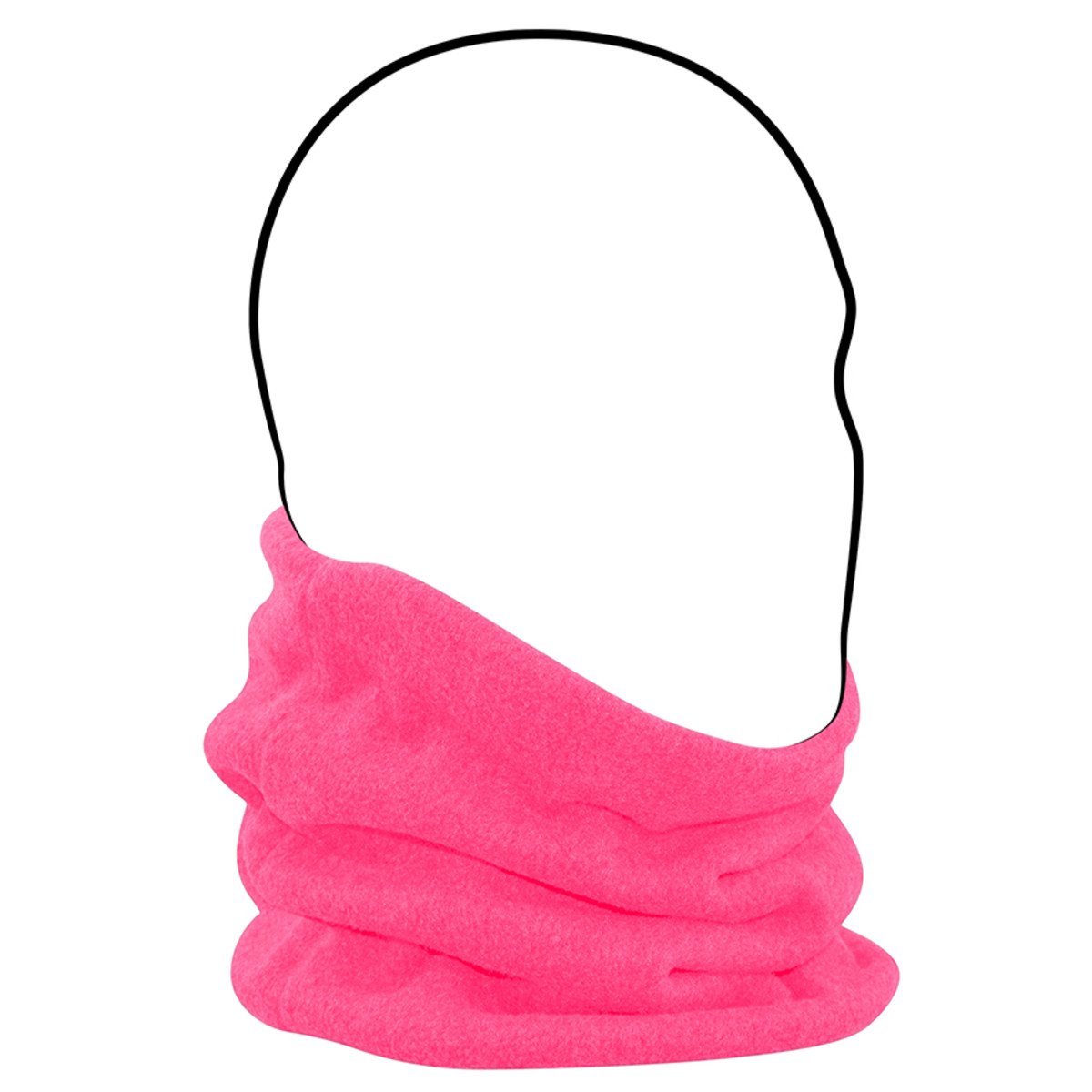 ZAN Headgear Hot Pink Reverses to Hi-Vis Lime Neck Gaiter-Tactical Source LLC