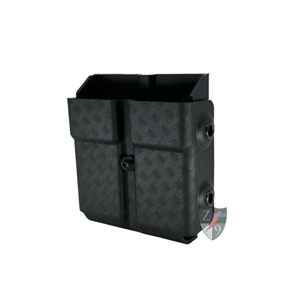 Zero9 Solutions Double Mag Case / Traditional Other 9/40 Black-Tactical Source LLC