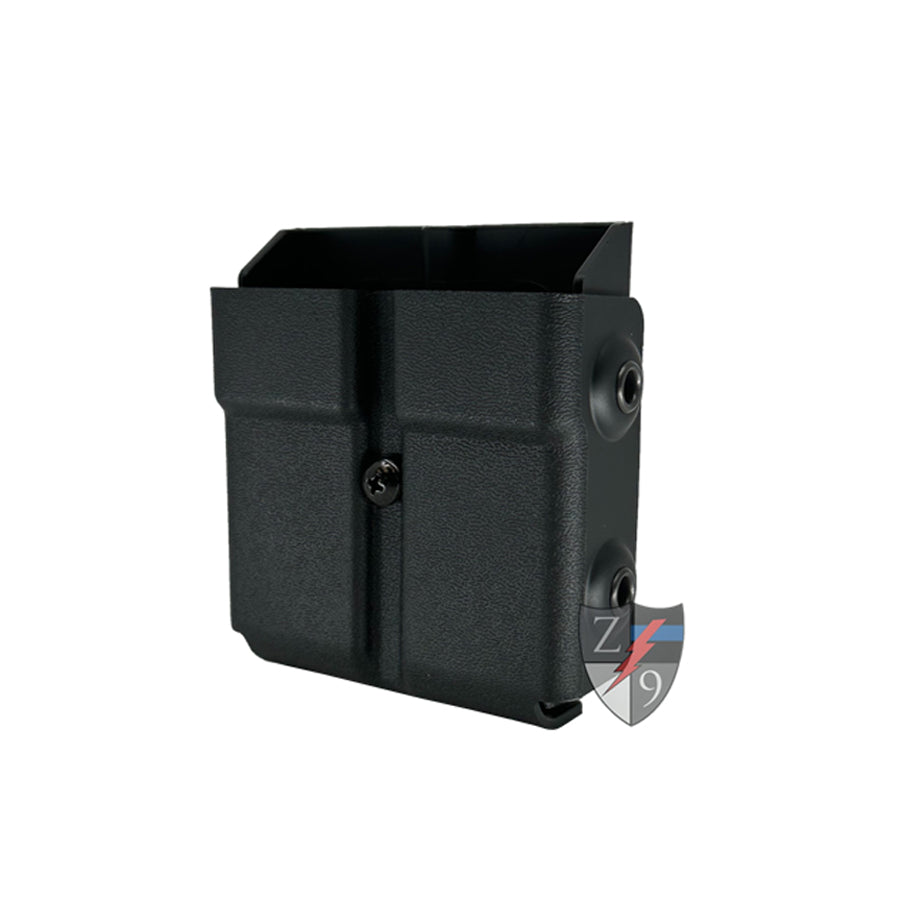 Zero9 Solutions Double Mag Case / Traditional Other 9/40 Black-Tactical Source LLC