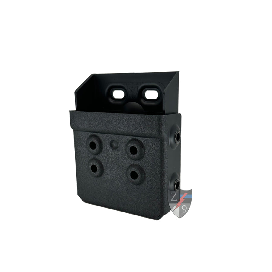 Zero9 Solutions Handcuff Case with Molle Loks Plain Black for ASP Sentry-Tactical Source LLC